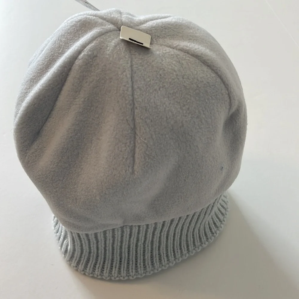 Under Armour UA Around Town Cable Knit Beanie Blue Gray